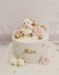 Gâteau anniversaire OURSONS FILLE