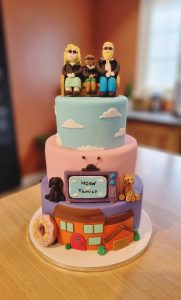 Gâteau anniversaire SIMPSONS