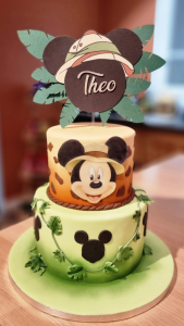 Gateau Mickey aventurier