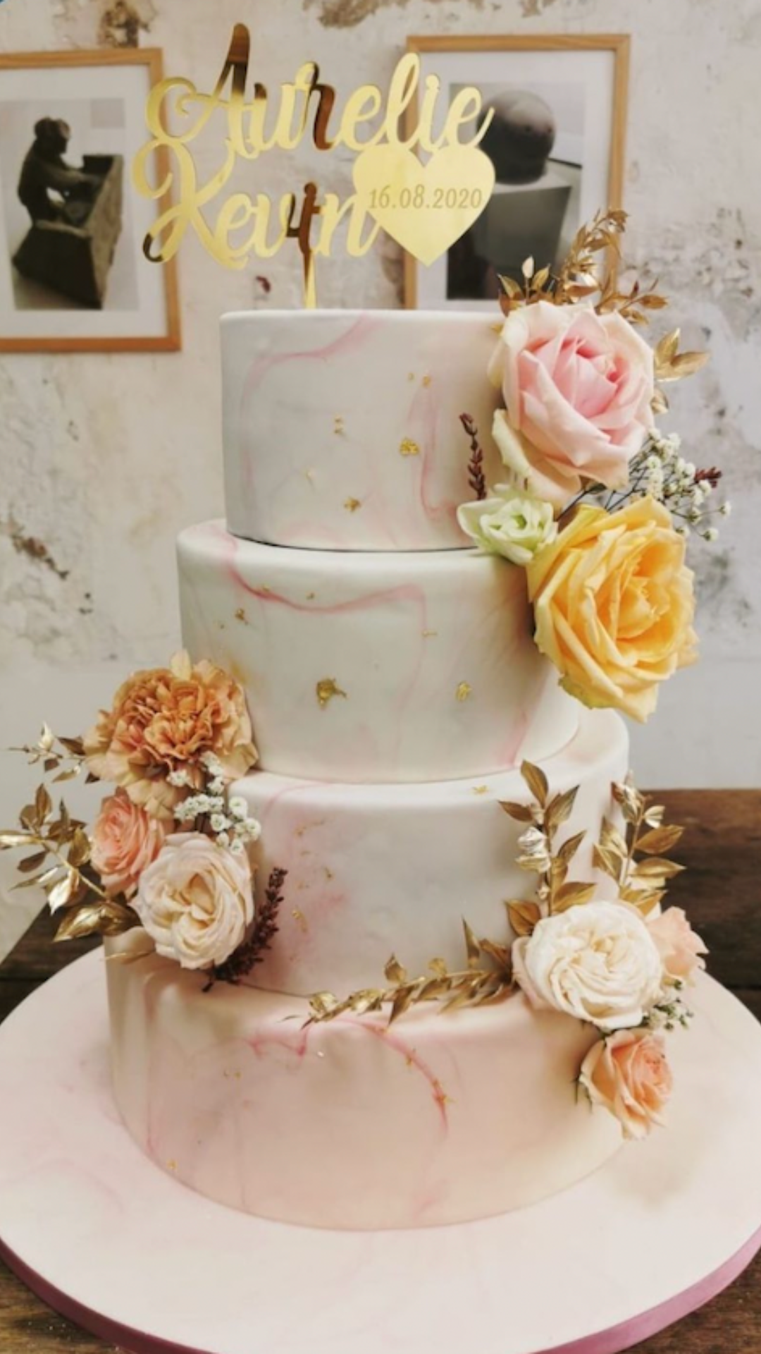 wedding cake à étages Yvelines